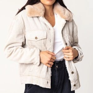 Margot Corduroy Trucker Jacket